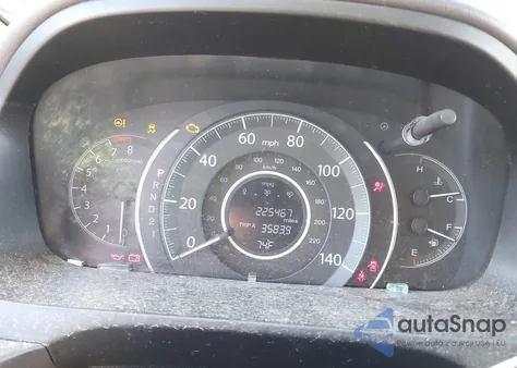 2012 Honda Cr-V Ex-L z USA, uszkodzony, nr VIN 5J6RM3H76CL039686